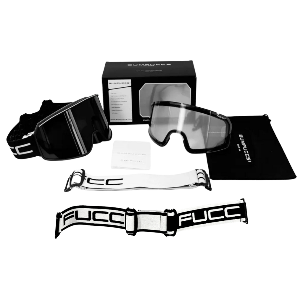 TRIPLE STRAP GOGGLE (3 STRAPS + 2 LENSES)