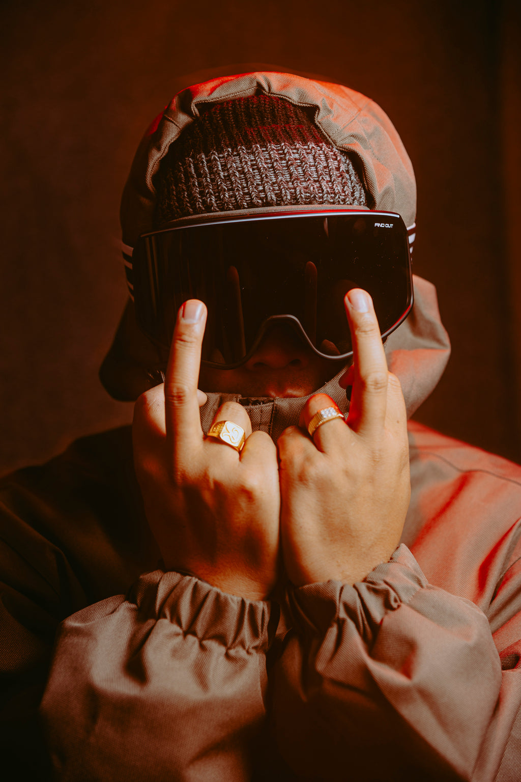 TRIPLE STRAP GOGGLE (3 STRAPS + 2 LENSES)